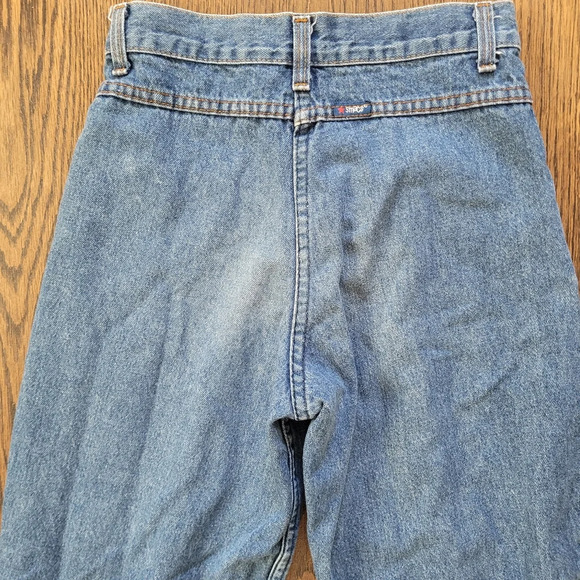 Vintage Smacs 70's-80's Medium Wash Jeans Made in USA Size Girl's 14 Regular - Picture 4 of 11